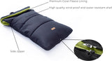 CrocnFrog Baby Stroller Bunting Blanket | Toddler Universal Footmuff Sleeping Bag with Adjustable Side Zips | Green