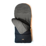 CrocnFrog Baby Stroller Bunting Blanket | Toddler Universal Footmuff Sleeping Bag with Adjustable Side Zips | Dark Grey