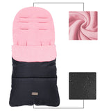 CrocnFrog Baby Stroller Bunting Blanket | Toddler Universal Footmuff Sleeping Bag with Adjustable Side Zips | Pink