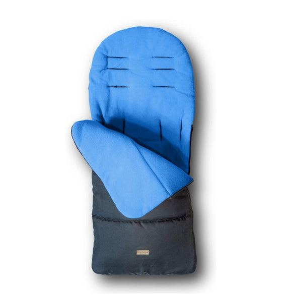 CrocnFrog Baby Stroller Bunting Blanket | Toddler Universal Footmuff Sleeping Bag with Adjustable Side Zips | Dark Blue