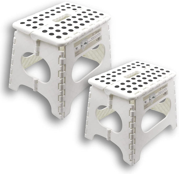 Folding Step Stool Pack of 2 - Contain 11